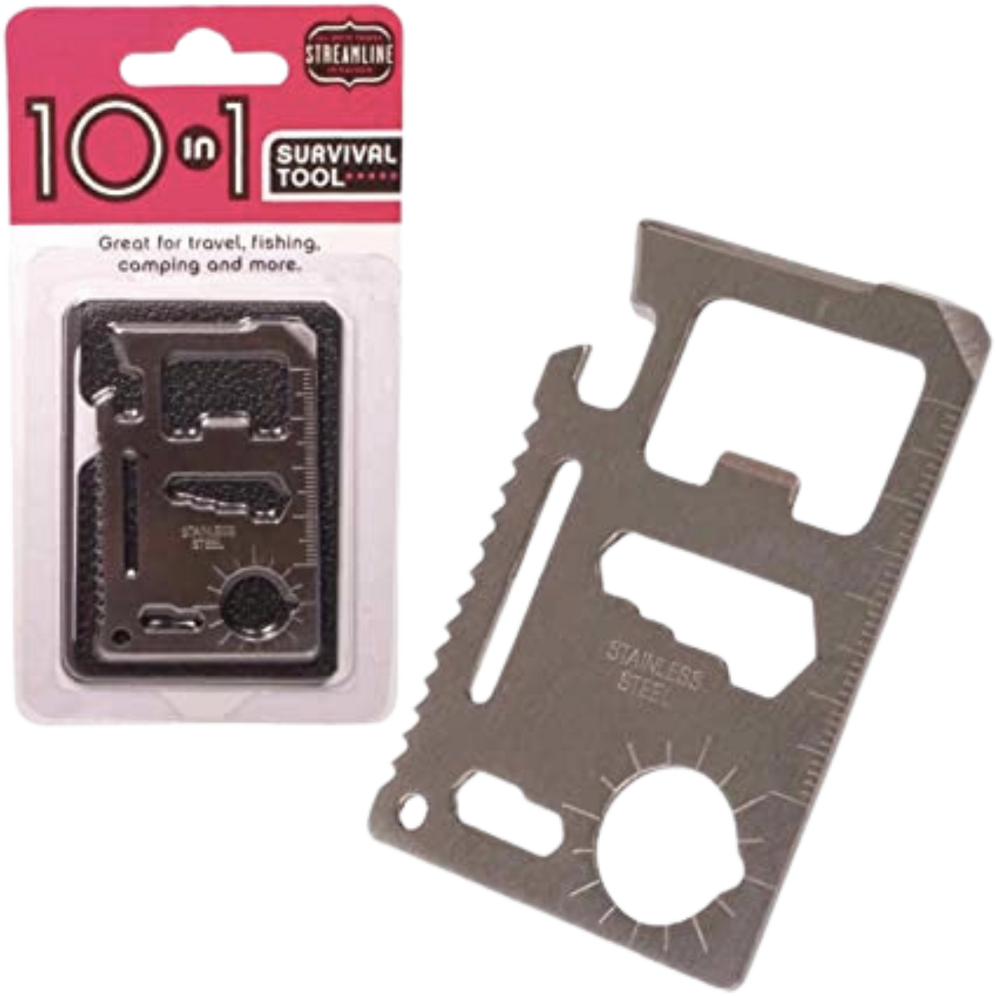 10 in 1 Survival Tool