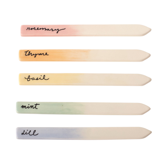 Watercolor Herb Markers