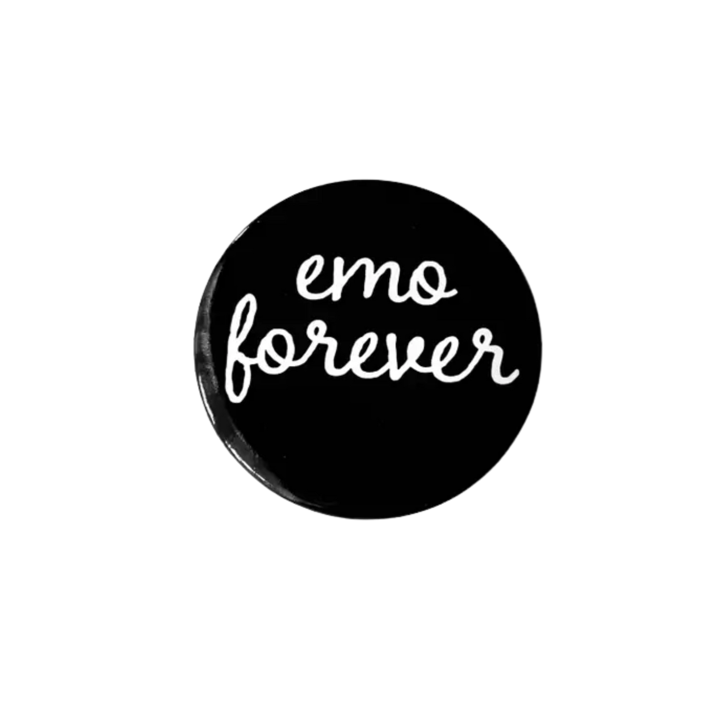 Emo Forever Retro Style Pinback Button Pin Scene Queen