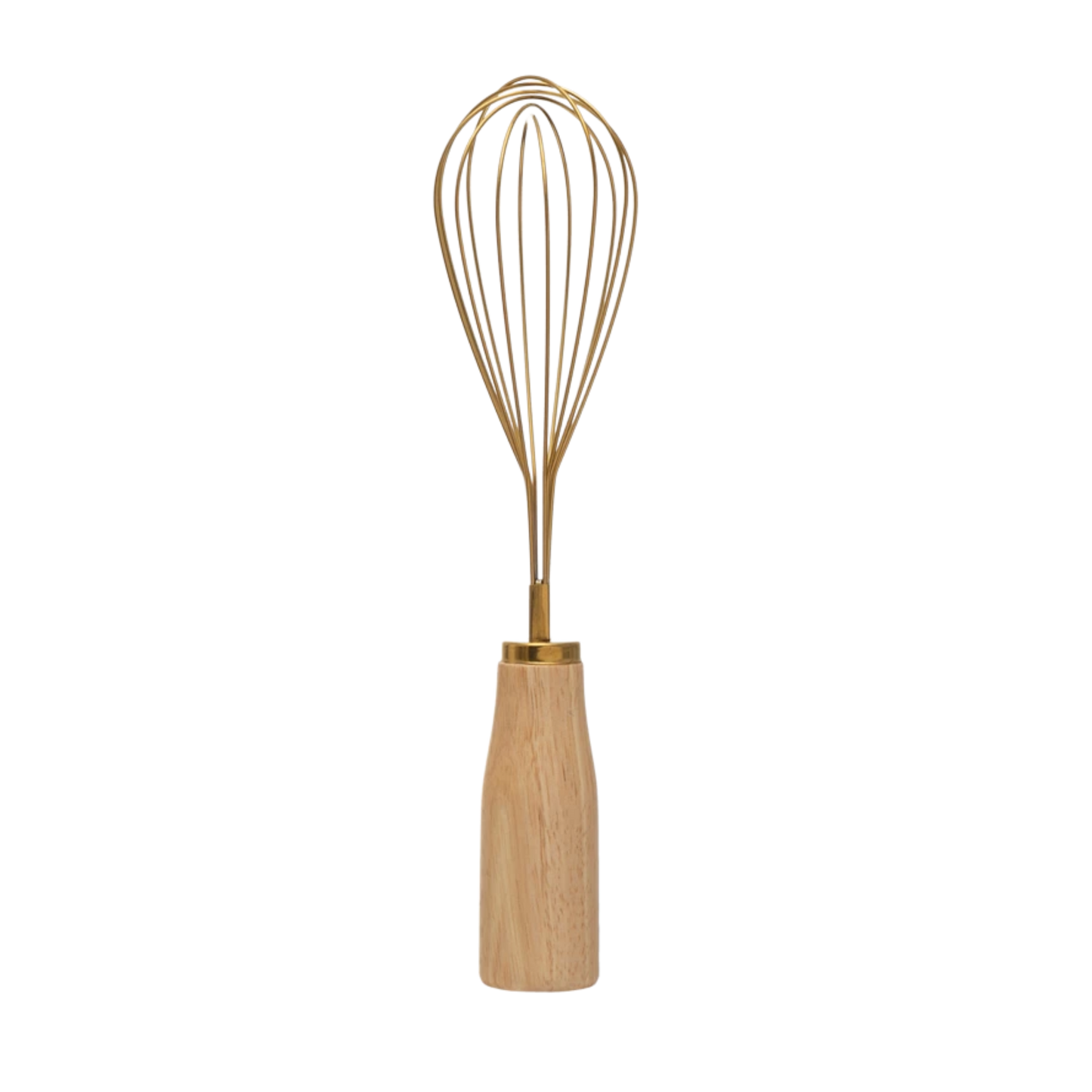 Stainless Steel Whisk with Wood Handle