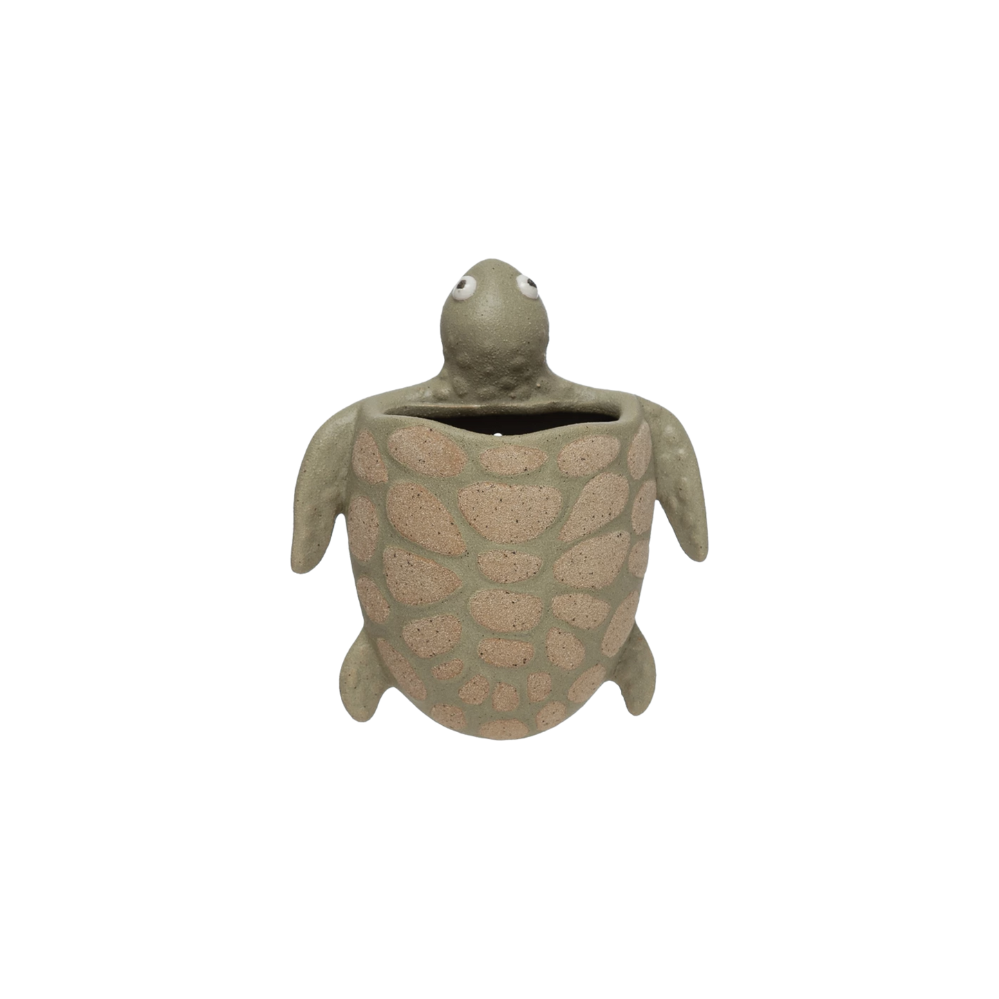 Stoneware Turtle Wall Planter/Vase