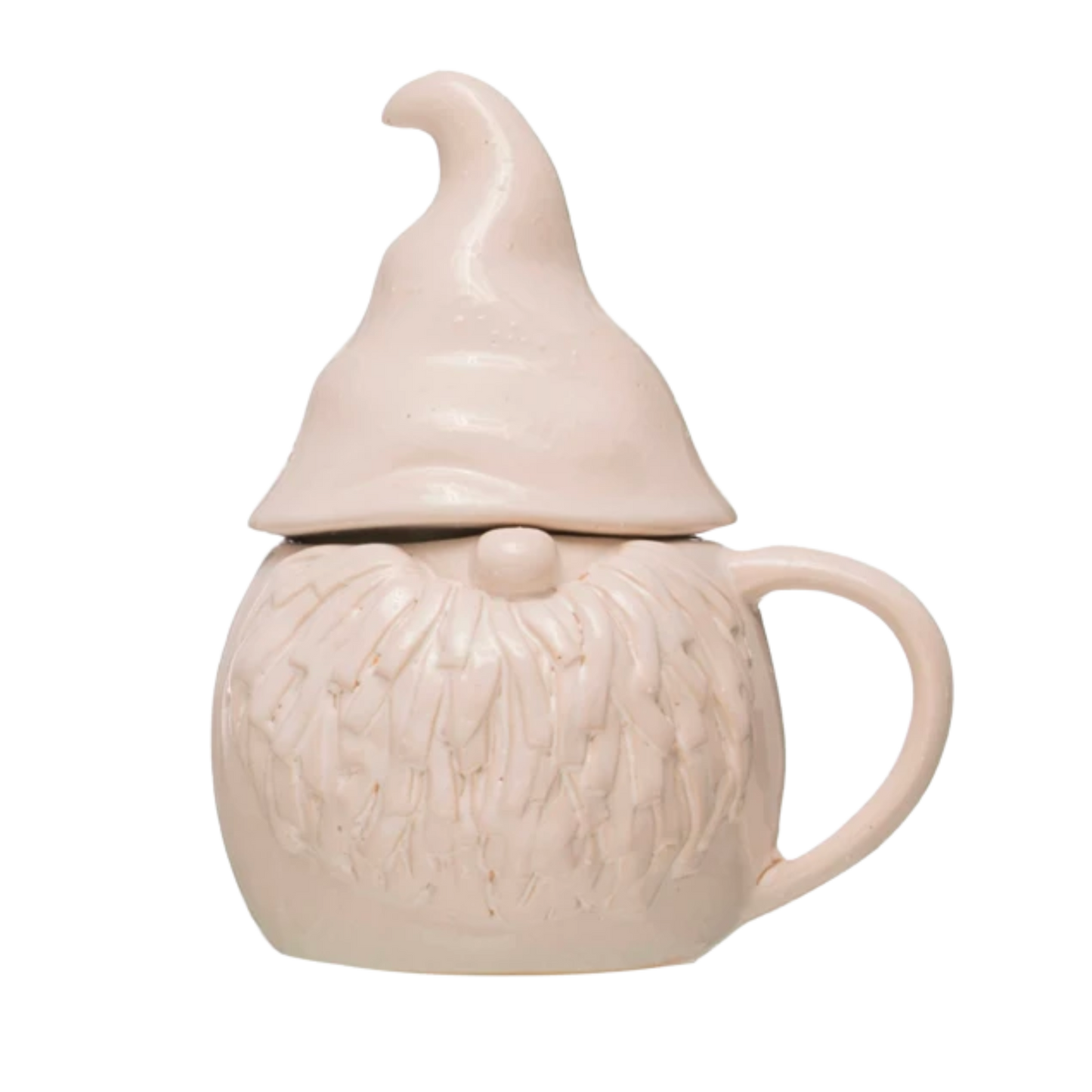 Stoneware Gnome Covered Mug