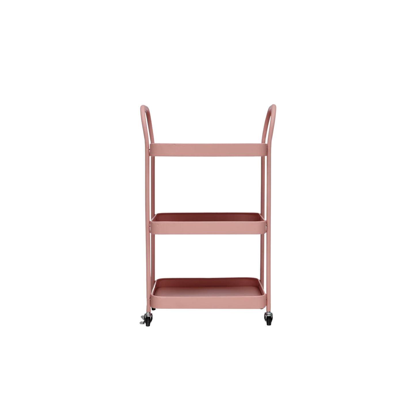 Metal 3-Tier Bar Cart on Casters