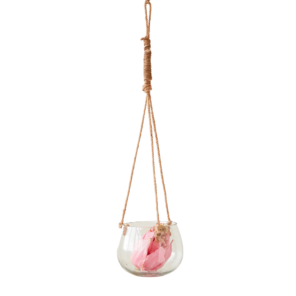 Hanging Vase Planter with Jute Rope – Daydream Art Supply