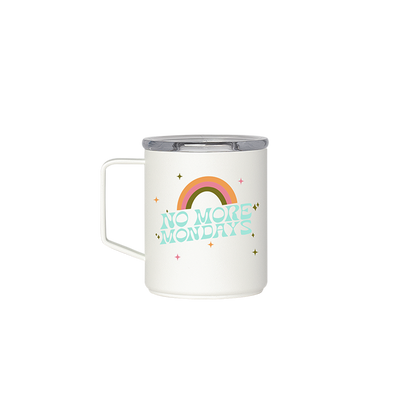 White Stainless Drinkware