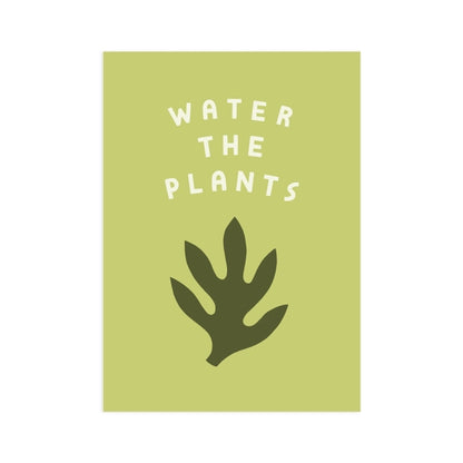 Water the Plants 5x7 Print