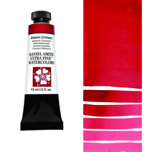 Alizarin Crimson Daniel Smith Extra Fine Watercolor Tube 15ml