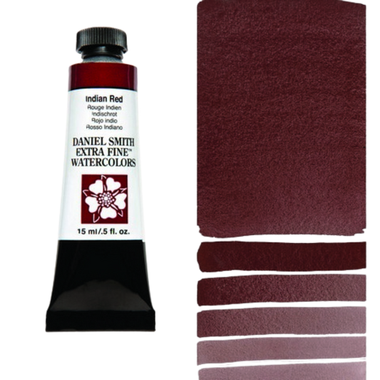 Indian Red Daniel Smith Extra Fine Watercolor Tube 15ml