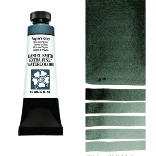 Paynes Gray Daniel Smith Extra Fine Watercolor Tube 15ml