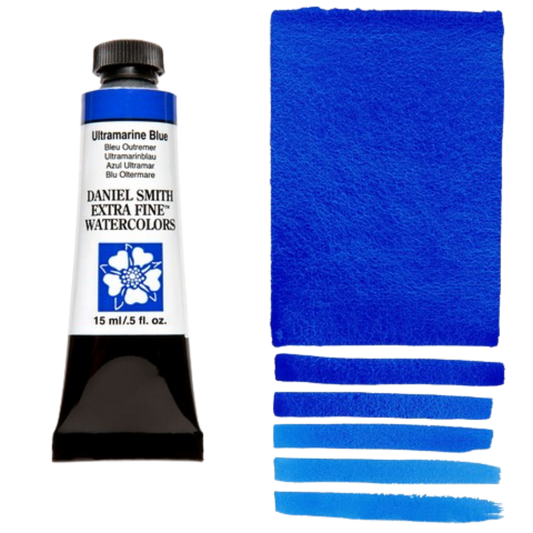 Ultramarine Blue Daniel Smith Extra Fine Watercolor Tube 15ml