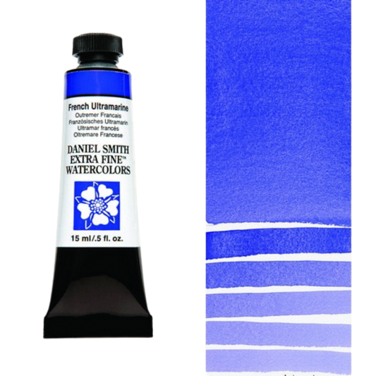 French Ultramarine Daniel Smith Extra Fine Watercolor Tube 15ml