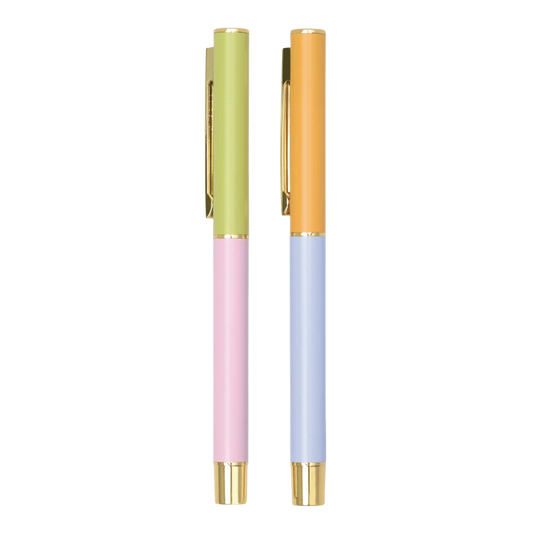 Color Block Pens, Set of 2
