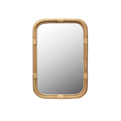 Rattan Framed Wall Mirror