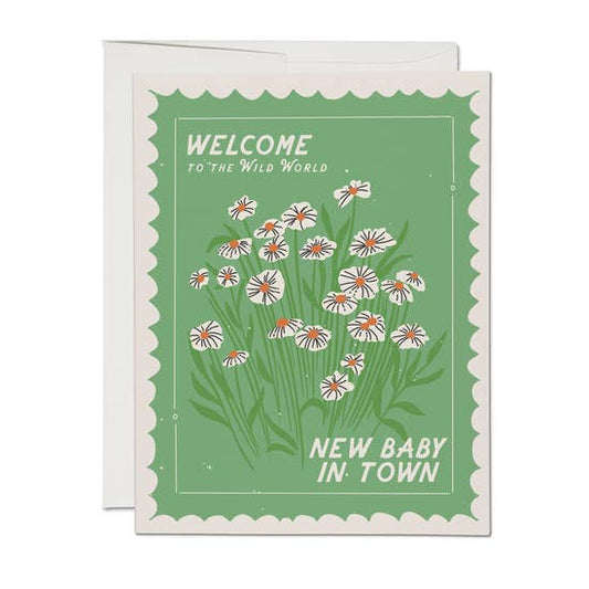 Wild World Baby Card