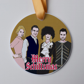 Schitt's Creek Merry Schittsmas Ornament