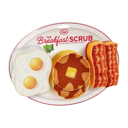 The Breakfast Scrub Sponges (3 ct)
