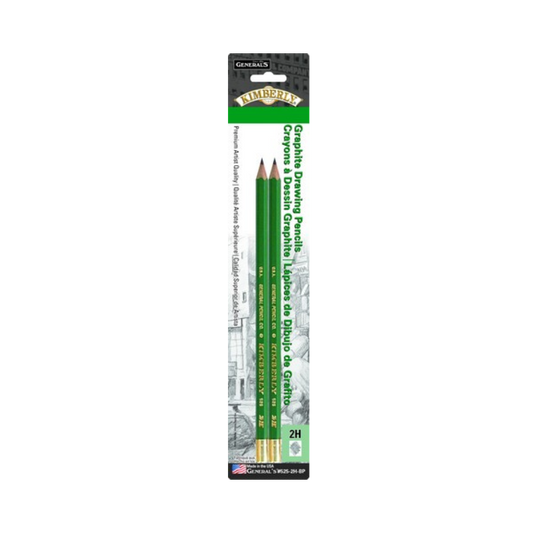 General's Pencil Graphite Pencil 2H 2 pack