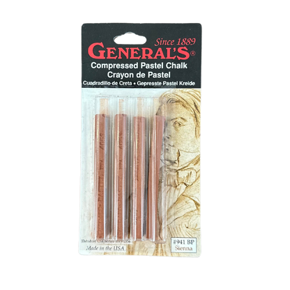 General Pencil Compressed Pastel Chalk Sticks