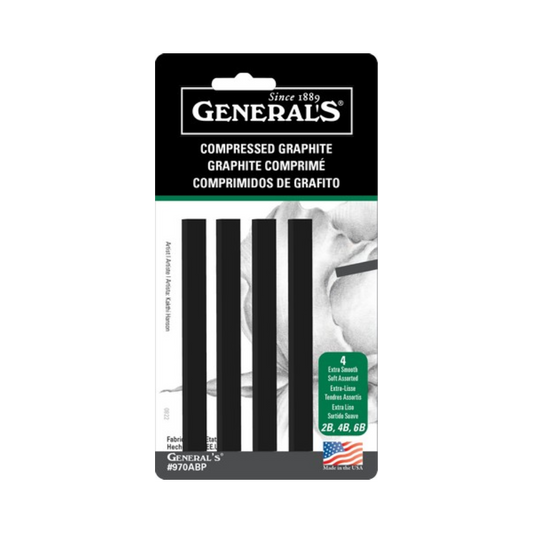 General Pencil Graphite Art Sticks Set of 4