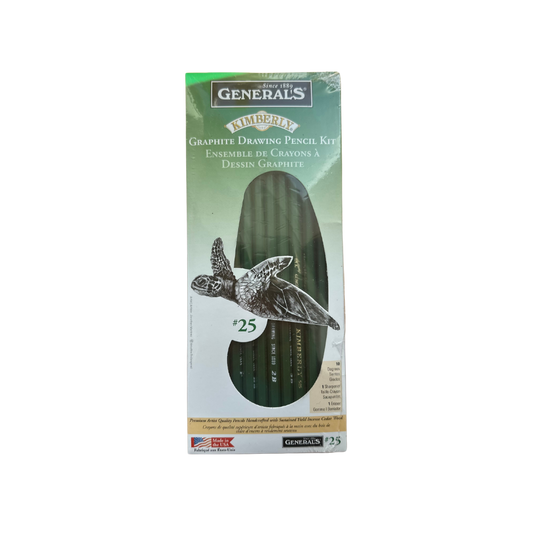 General's #25 Kimberly Graphite 12pc Drawing Kit