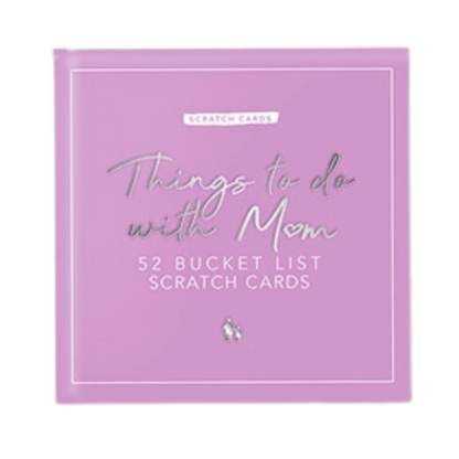 Things To Do with Mom Bucket List Scratch Cards