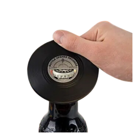 Vinyl Bottle Opener