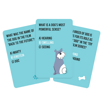 Dog Quiz Cards