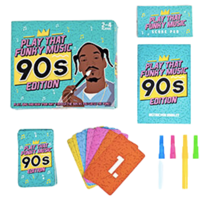 Play That Funky 90s Music Guessing Card Game