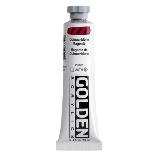 Heavy Body Acrylic 2oz Quinacridone Magenta