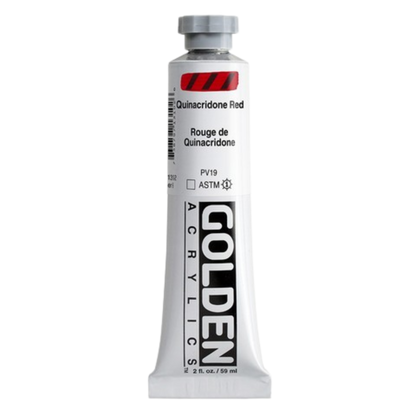 Heavy Body Acrylic 2oz Quinacridone Red