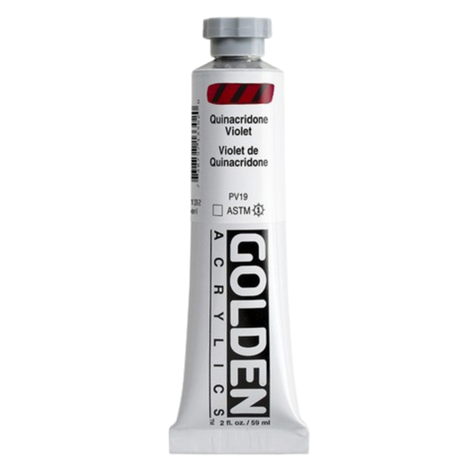 Heavy Body Acrylic 2oz Quinacridone Violet