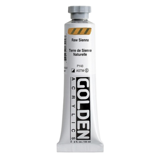 Heavy Body Acrylic 2oz Raw Sienna
