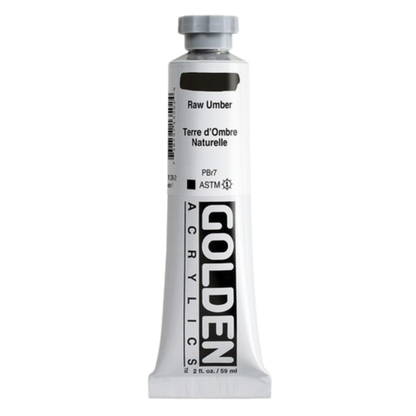 Heavy Body Acrylic 2oz Raw Umber