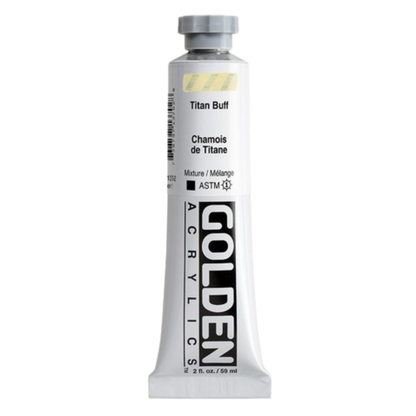 Heavy Body Acrylic 2oz Titan Buff
