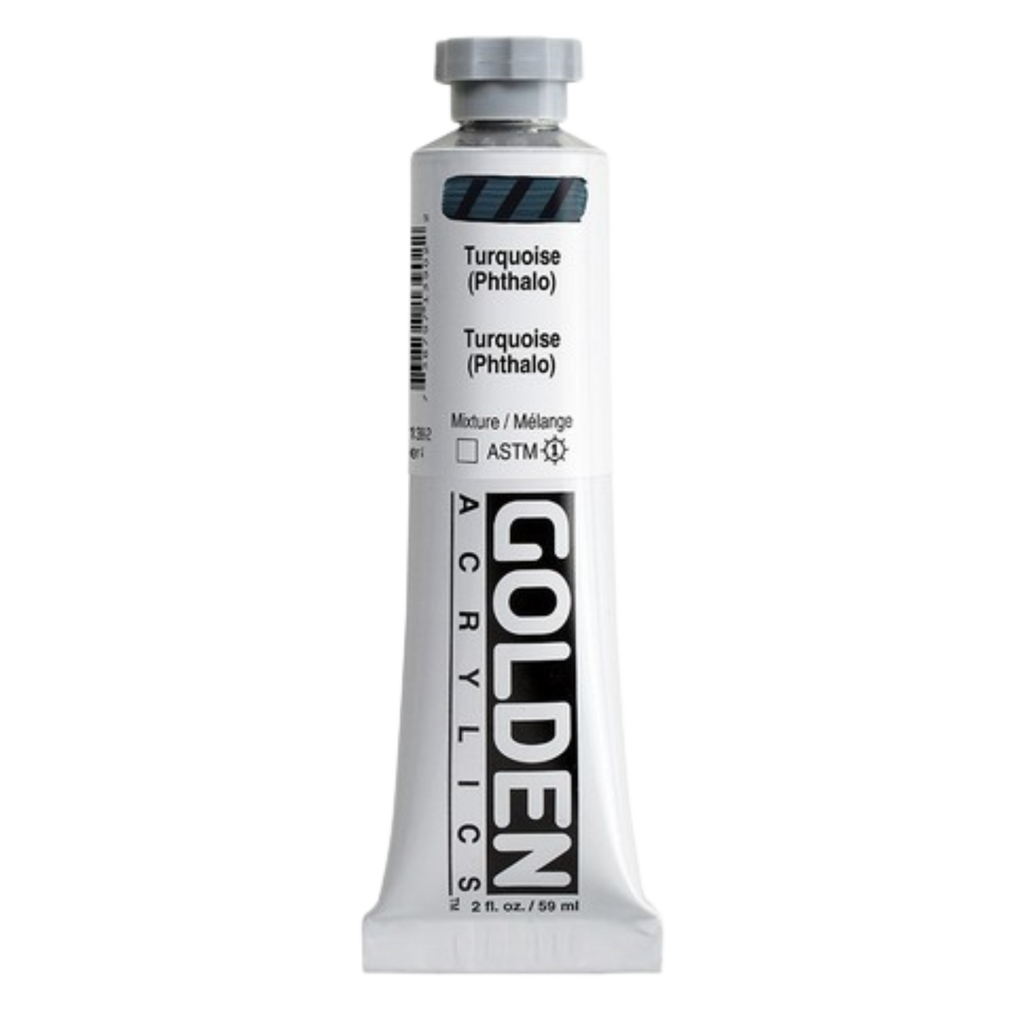 Heavy Body Acrylic 2oz Turquoise Phthalo