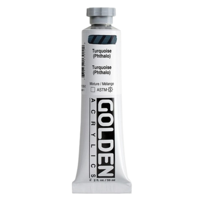 Heavy Body Acrylic 2oz Turquoise Phthalo