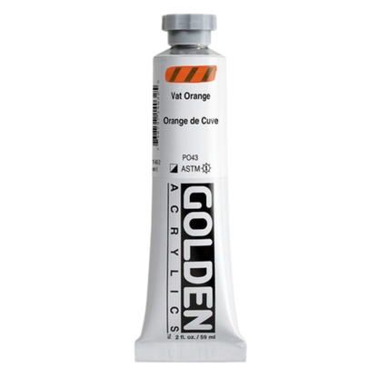 Heavy Body Acrylic 2oz Vat Orange
