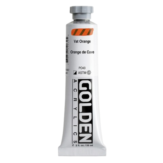 Heavy Body Acrylic 2oz Vat Orange