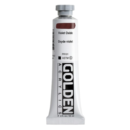 Heavy Body Acrylic 2oz Violet Oxide