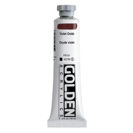Heavy Body Acrylic 2oz Violet Oxide