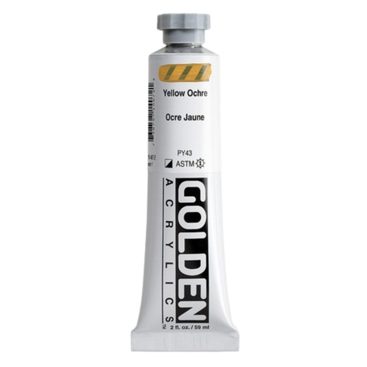 Heavy Body Acrylic 2oz Yellow Ochre