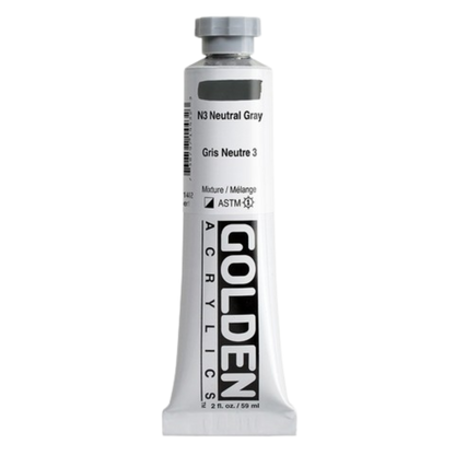 Heavy Body Acrylic 2oz Neutral Gray N3
