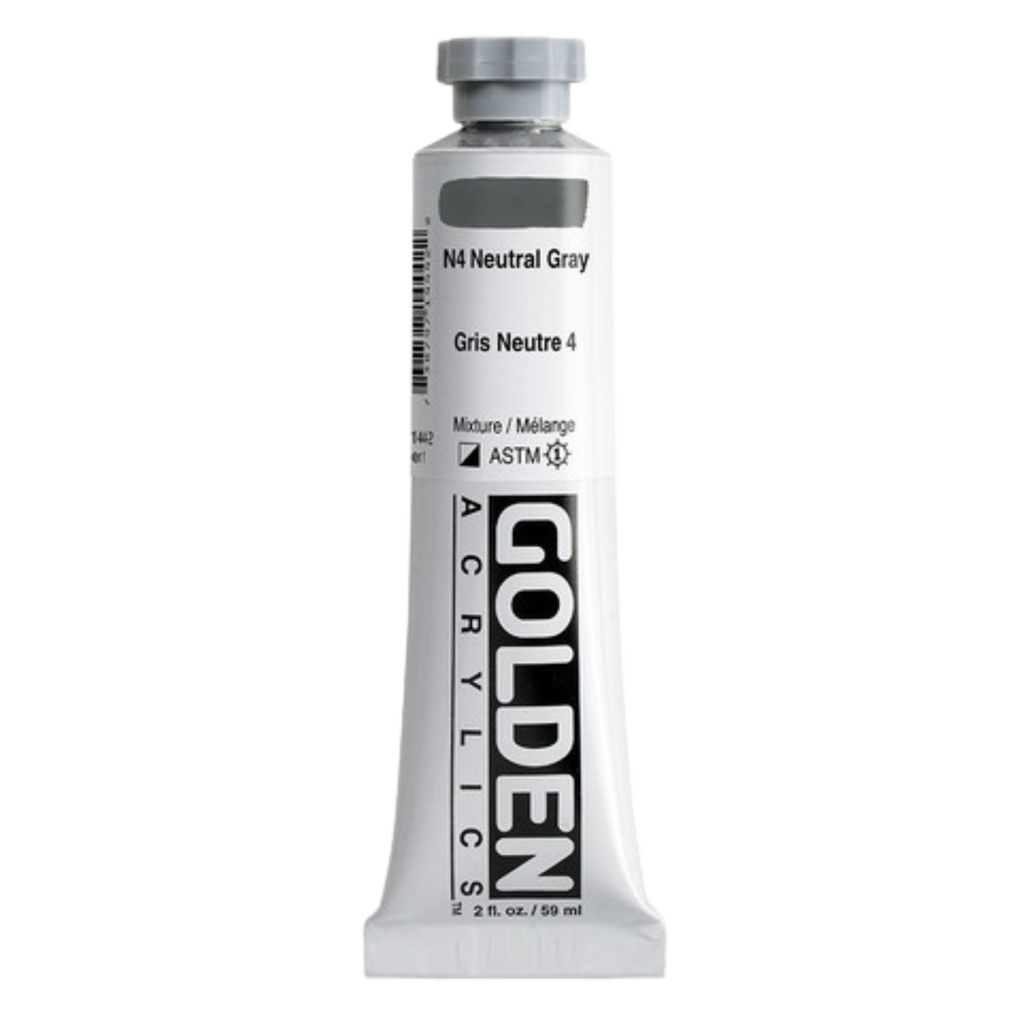 Heavy Body Acrylic 2oz Neutral Gray N4