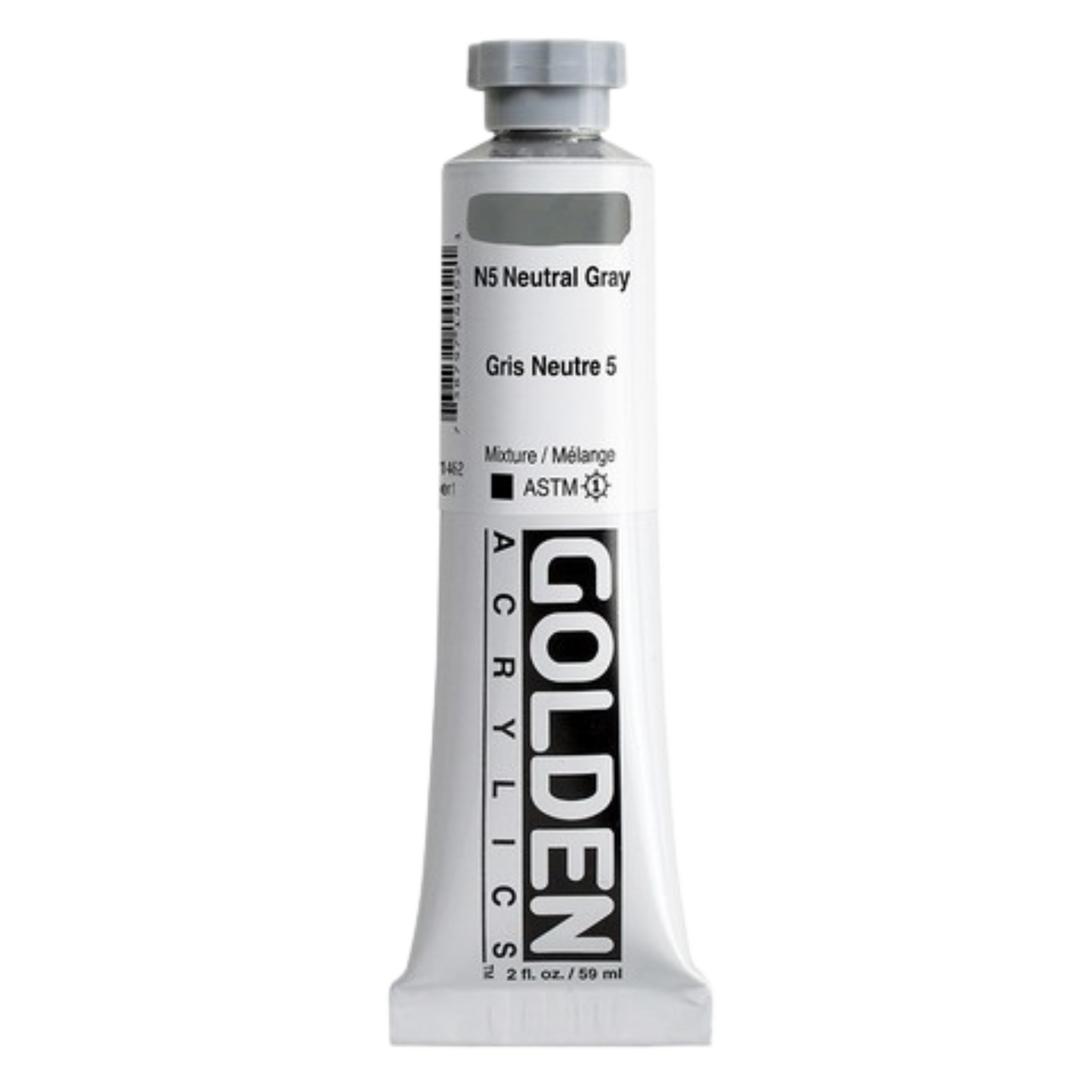 Heavy Body Acrylic 2oz Neutral Gray N5
