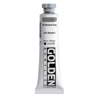 Heavy Body Acrylic 2oz Neutral Gray N5