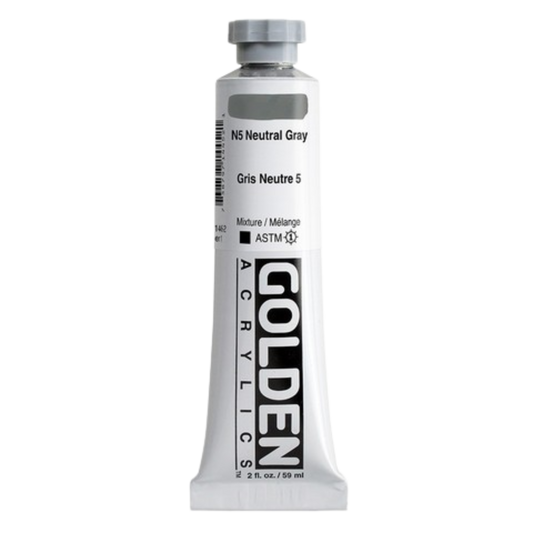 Heavy Body Acrylic 2oz Neutral Gray N5