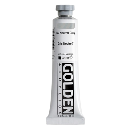 Heavy Body Acrylic 2oz Neutral Gray N7