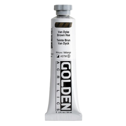 Heavy Body Acrylic 2oz Van Dyke Brown Hue