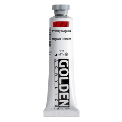 Heavy Body Acrylic 2oz Primary Magenta