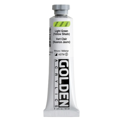 Heavy Body Acrylic 2oz Light Green Yellow Shade
